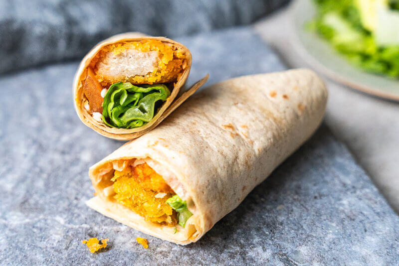 High Protein Wraps (10 Minuten) FitnessFoodie.de