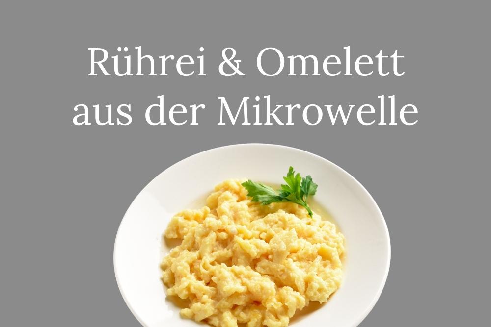 Rührei bzw. Omelett aus der Mikrowelle | FitnessFoodie.de